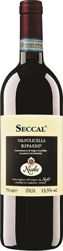 Seccal Valpolicella Superiore Ripasso DOC 2019 750ml