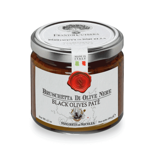 Patè di olive nere tonda iblea 190g
