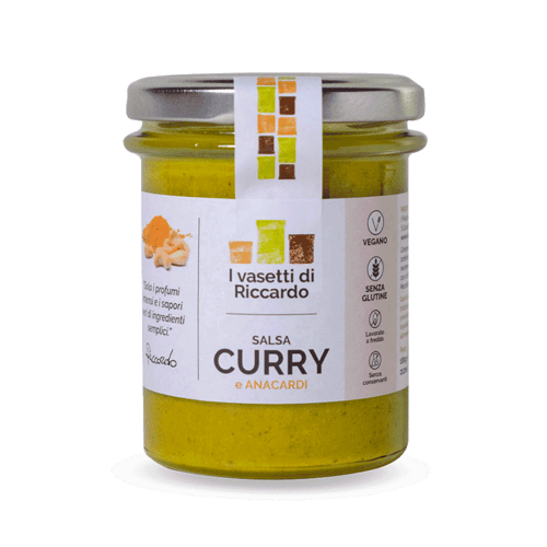 Salsa al Curry e Anacardi 180g