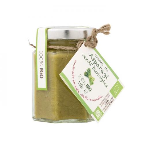 Creme de espargos verdes orgânicos 110g