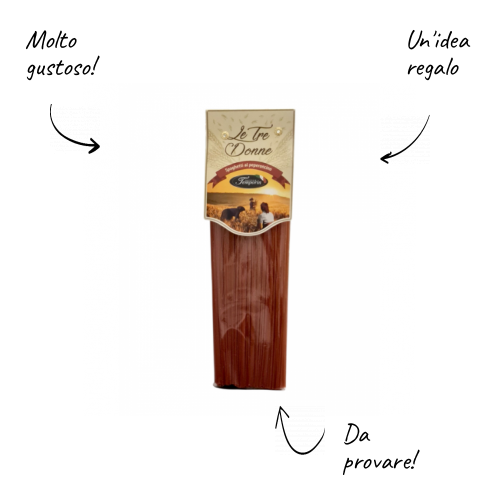 Le Tre Donne Spaghetti mit Chili-Pfeffer 500 g