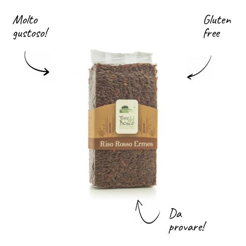 Riso Rosso Ermes integrale 500g