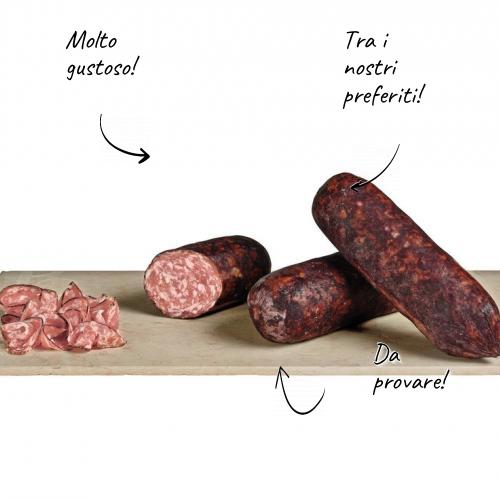 Cordivino Salamino affinato in vino rosso 370g