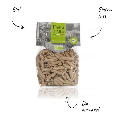 Penne di Riso e Quinoa BIO senza glutine 250g