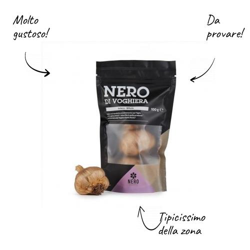 Gefermenteerde zwarte knoflook, 3-4 bollen 100 g