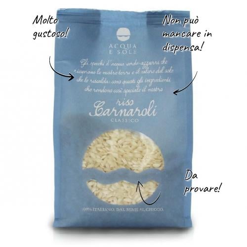 Arroz Carnaroli Clássico 500g