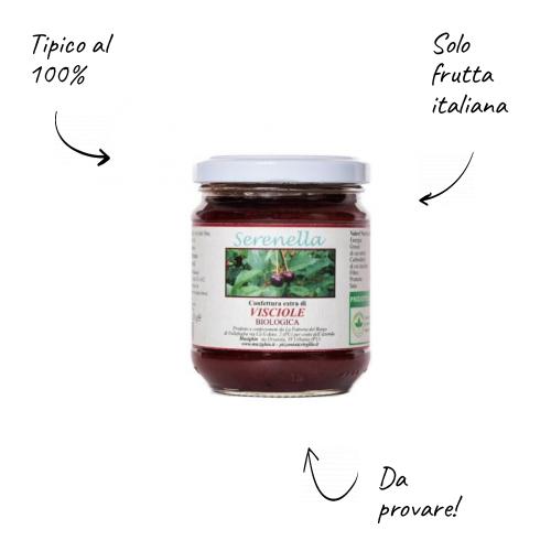 Confettura Extra di Visciole BIO Serenella 220g
