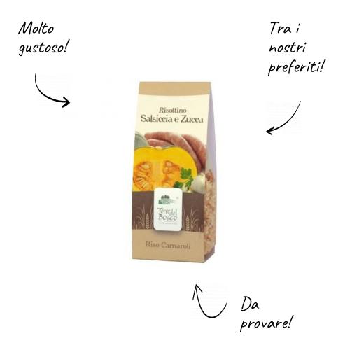 Ready risotto with sausage and pumpkin 250g