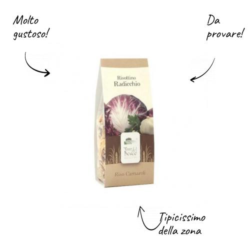 Ready risotto with Verona Radicchio 250g