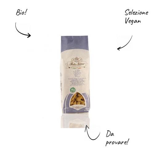 Conchiglie di Amaranto Quinoa e Teff BIO senza glutine 250g
