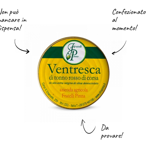 Ventresca de atún rojo en aceite Bosana EVO deshuesado 160 g