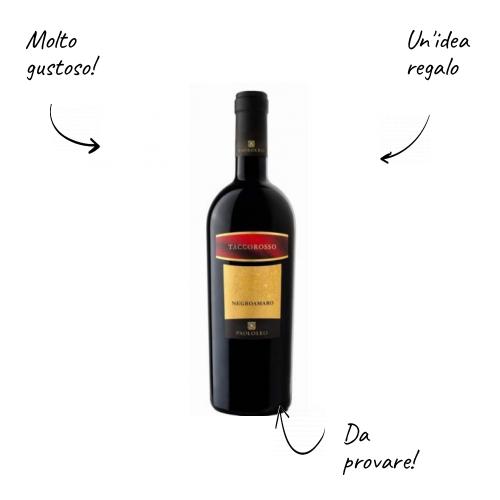 Taccorosso Puglia IGP Negroamaro 2016 750ml