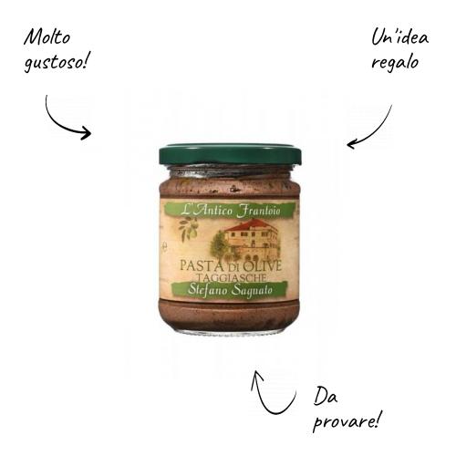 Patè Pasta di Olive Nere Taggiasche 180g