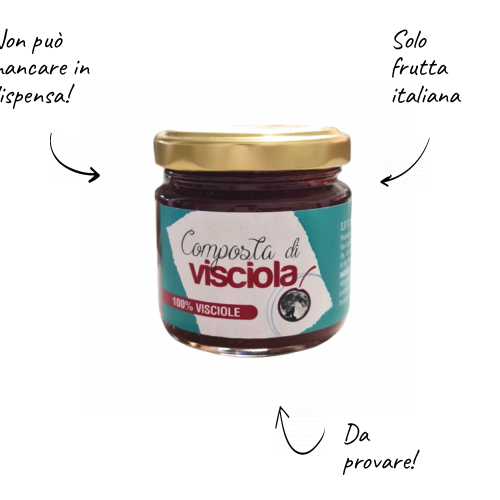 Compota de cereja ácida 100g