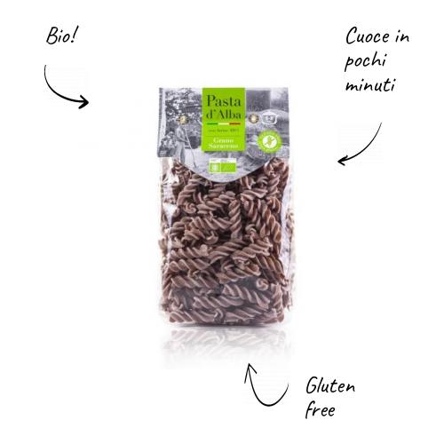 Fusilli di Grano Saraceno BIO senza glutine 250g