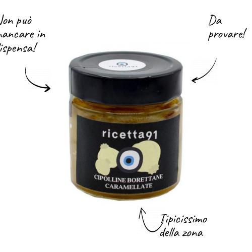 Caramelized Borettane onions 230g