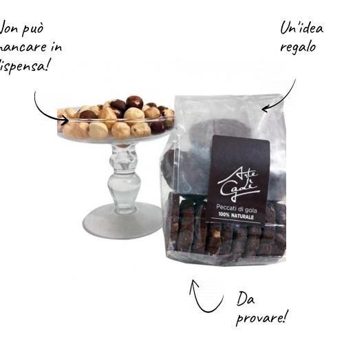 Biscoitos de cacau e avelã 200g