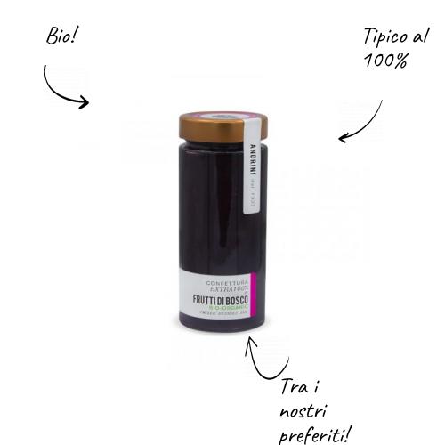 Confettura Extra 100% di Frutti di Bosco BIO
