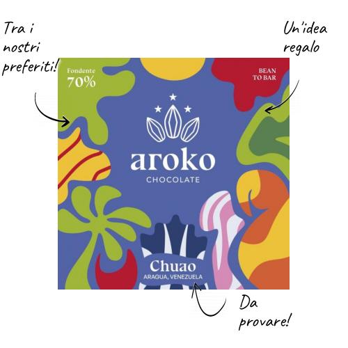 Barra de chocolate amargo Chuao 70%