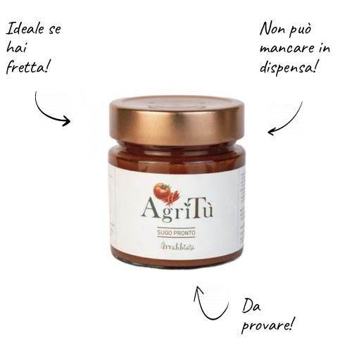 Sugo pronto Arrabbiata 200g - Agritù