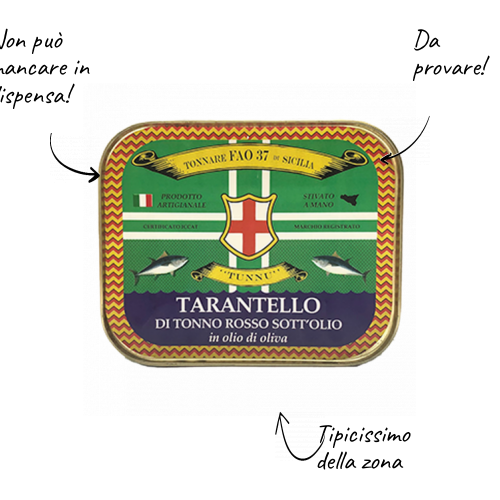 Tarantelo de atún rojo en aceite de oliva 330g