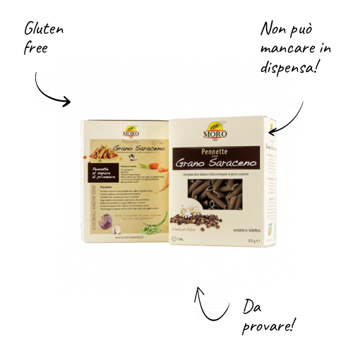 Pennette con grano saraceno integrale 375g