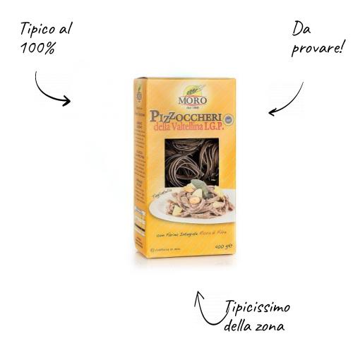 Pizzoccheri da Valtellina IGP Tagliatella 400g