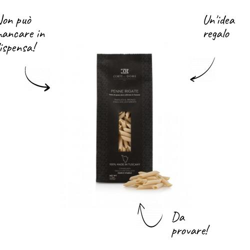 Penne Rigate - artisan pasta toscana 500g