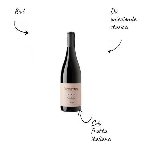 Valpolicella Doc Cà Fiui 2013 - Orgânica e Biodinâmica - MAGNUM