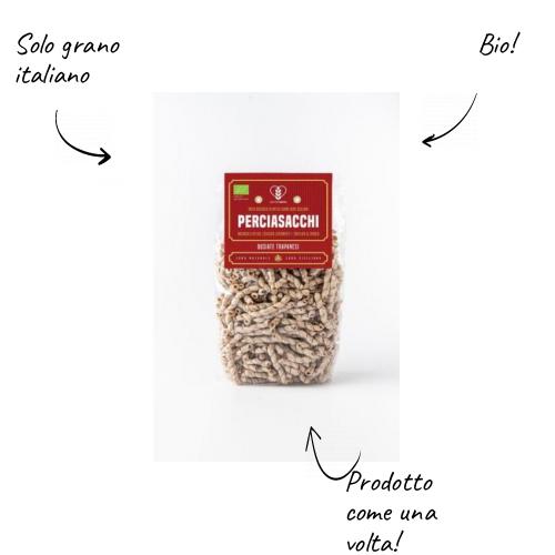 Korte pasta uit biologisch Busiata, 500g