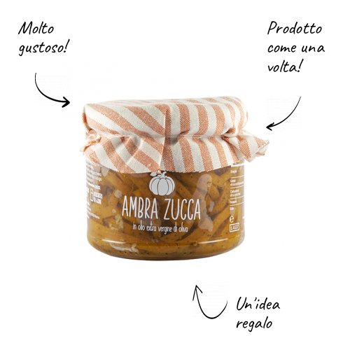 Ambra Zucca in olie, in stukjes - 270g