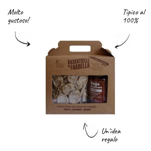 Fardellan risotto valmiin tomaattikastikkeen kanssa