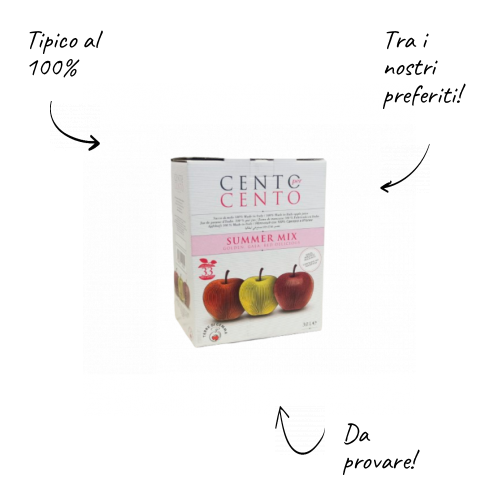 Cento Percent Apple Juice Summer Mix