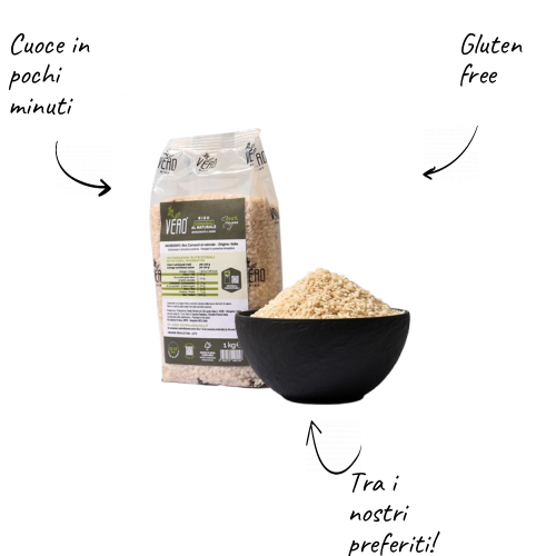 Yhden vuoden ikäinen Carnaroli-riisi 1 kg