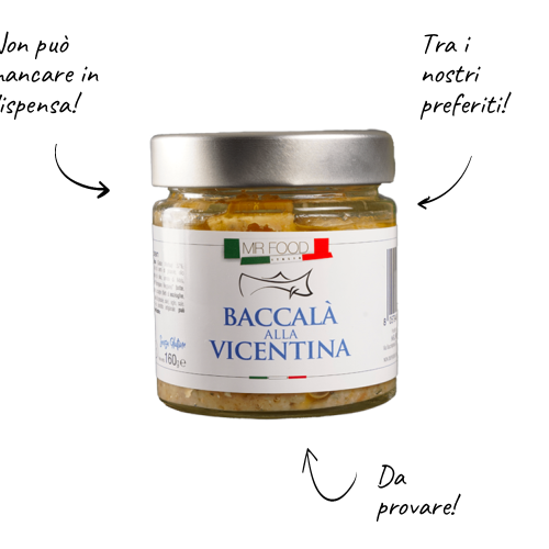 Baccalà alla Vicentina 160g