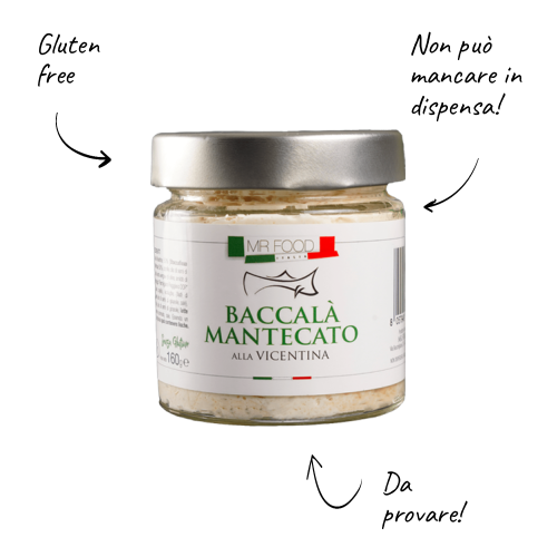 Baccalà Mantecato alla Vicentina 160g