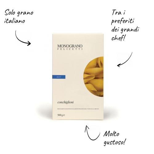Felicetti monograno Matt - Conchiglioni 500g