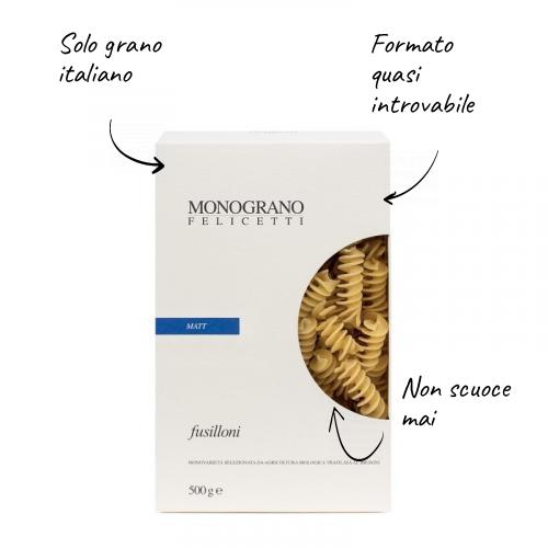 Felicetti monograno Matt - Fusilloni 500g