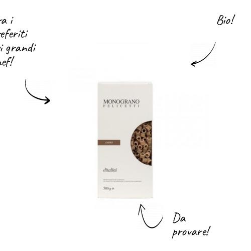 Felicetti monograno Farro BIO - Ditalini 500g