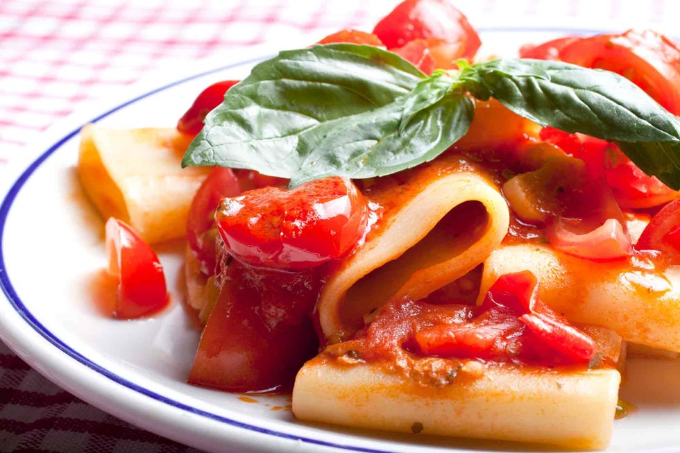 A'Pacchetella met pasta