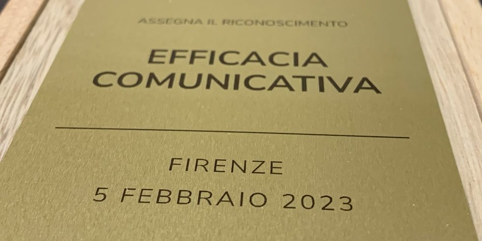 Primo premio Efficacia Comunicativa by Spaghetti & Mandolino