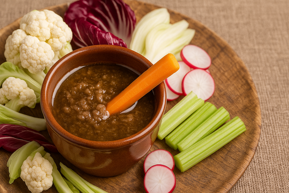 Bagna Cauda: il rito conviviale del Piemonte