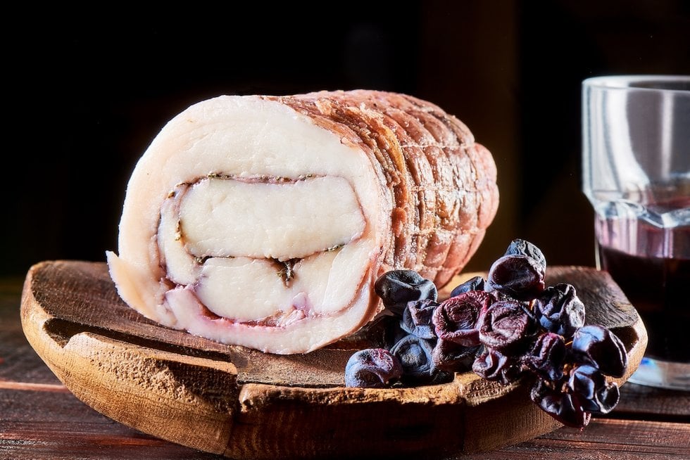 El Lardo Veneto entre simplicidad y elegancia.