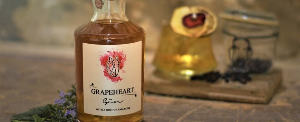 GrapeHeart, il gin al profumo di Amarone di Enjoy Valpolicella