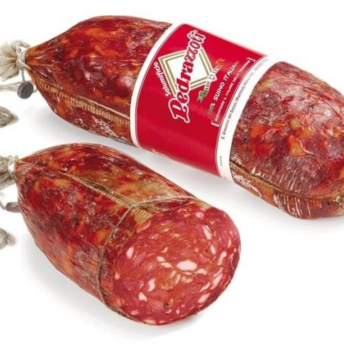 Salame Ventricina metà - Salumificio Pedrazzoli