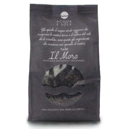 Riso Nero Integrale "Il Moro" 500g - Acqua e Sole